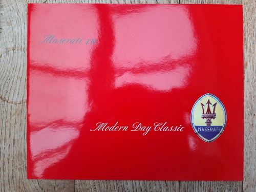 Maserati 430 1988 brochure - maserati,