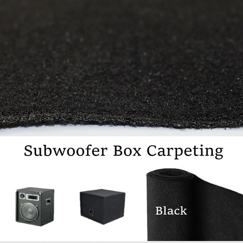 Car subwoofer box carpet video - car,