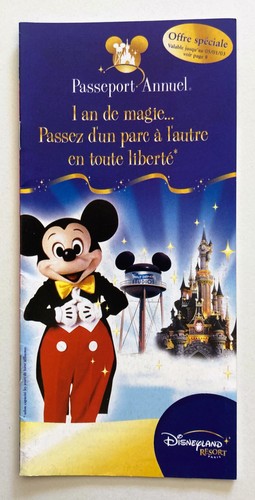 Disneyland paris brochure - paris, -brochure