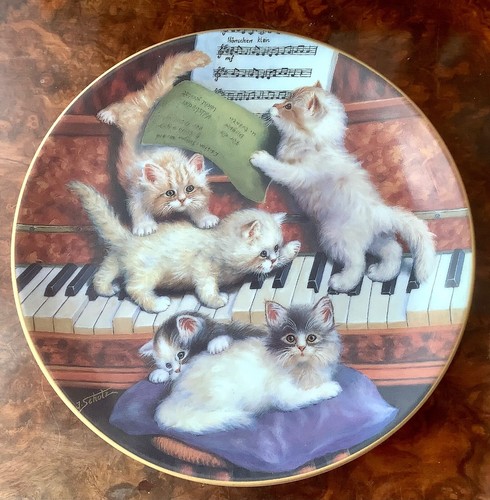 Chats assiette de - chats, collection