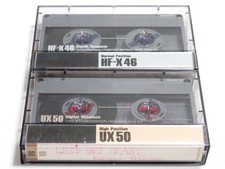 Two(2) SONY cassette tape HF-X 46 & UX 50 Japan version Very good condition
