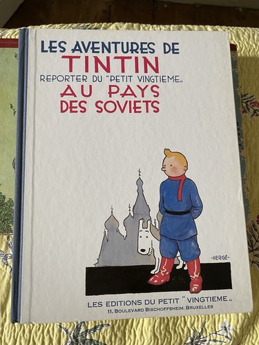Tintin pays des soviets - tintin, au