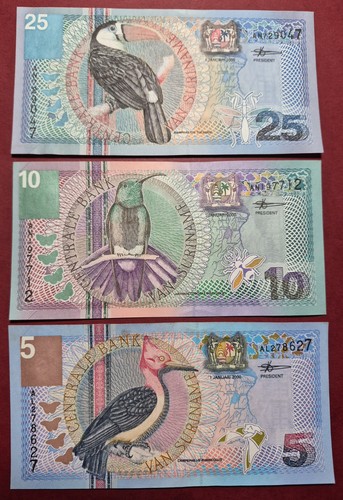 Billet suriname lot 5 - 3,