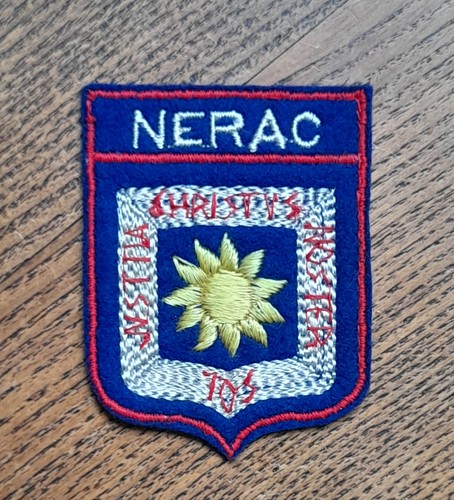 Ecusson brodé nérac - ecusson,