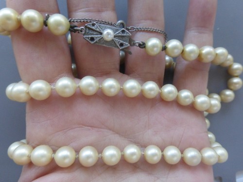 Collier ancien fermoir - collier, et