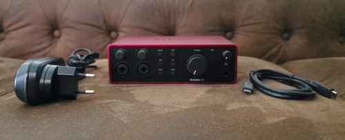 Interface focusrite scarlett - focusrite,