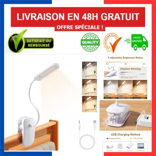 Lampe bureau pince led - lampe,