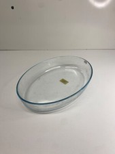 Plat ovale en verre Pyrex made