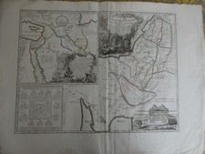 Carte terre de chanaan terre