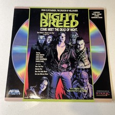 Nightbreed Laserdisc Monster Cult Horror Supernatural Cronenberg Slasher Gore