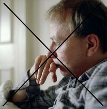 PHOTO DE MICHEL HOUELLEBECQ