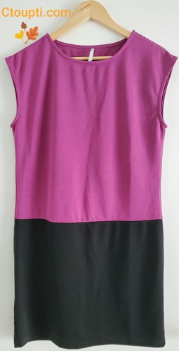 Robe violet noir - robe, pour