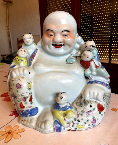 Beau bouddha rieur enfants - 5,