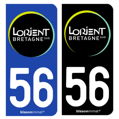 Autocollant plaque