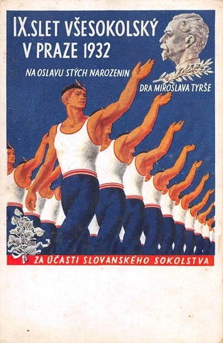 Carte postale gymnastique - carte,