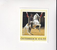 AUTRICHE timbre PM école espagnole d'équitation - cheval cheval 14 MNH