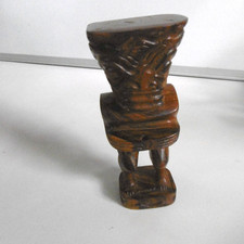 tiki sculpte en bois