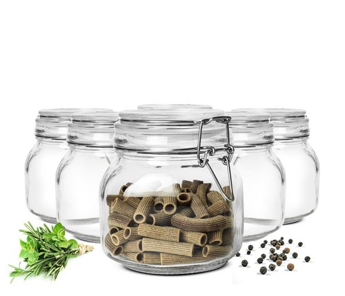 Jars 750ml avec fermeture - 750ml,