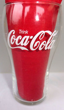 COCA COLA® DRINKING GLASS COCA COLA 12 cm H x 6.5 cm Ø No. 1952