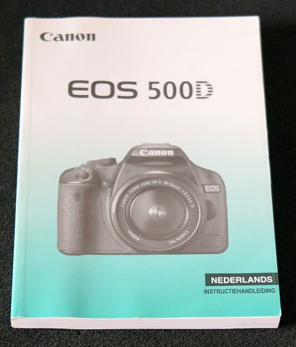Canon original handleiding