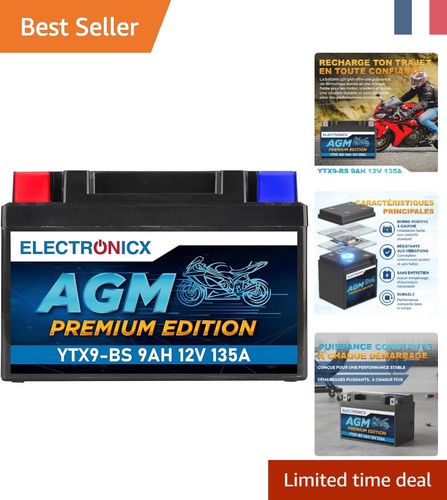 Batterie agm 12v 9ah - 12v,