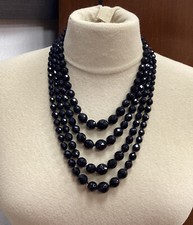 Collier multi-rang vintage