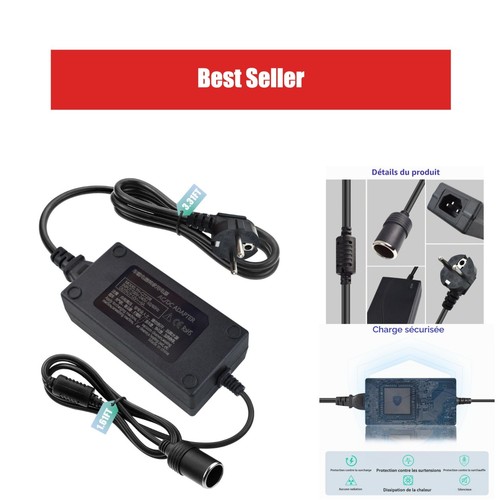 Adaptateur allume cigare 220v - adaptateur,