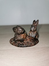 Statue Sculpture Lapin Lievre Animalier Chasse Style Art Deco Style Art Nouveau