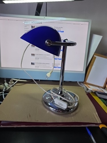 Lampe banquier vintage - banquier,