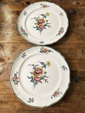 Lot de 2 assiettes plates