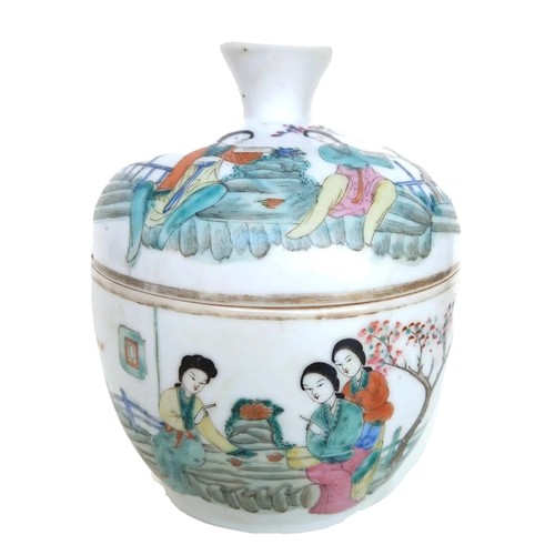 Ancien pot porcelaine - en,