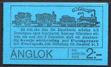 SWEDEN Slot Machine Booklets 1975 SG SB303S Steam Locomotives, Complete