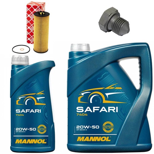 Moteur set filtres mannol - moteur,