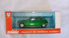 SOLIDO 10 RENAULT 5 POUR LA