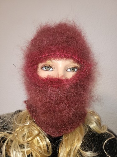 Fuzzy thick balaclava - , langhair