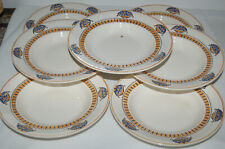 Ancienne assiette creuse de service  Longwy -  23 cm