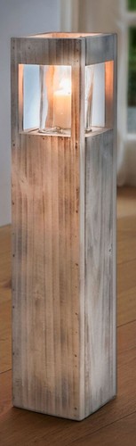 Shabby charme bois lanterne - charme,