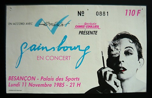 Ticket billet place concert - ticket,