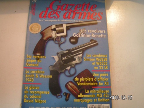 Gazettes des armes - **b,
