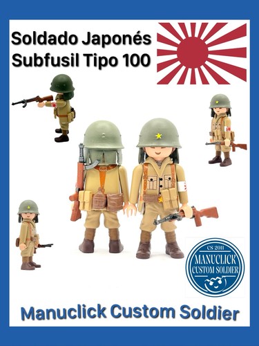 Playmobil custom ww2 soldat - playmobil,