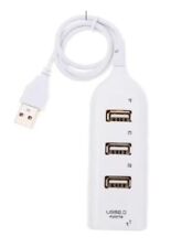 ☆ MULTIPRISE 4 PORT HUB/Multi chargeur Câble USB 2.0 pour PC/Mac/tablette