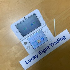 Nintendo 3DS XL LL White Console Stylus Japanese ver [H]