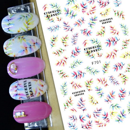 Stickers pour ongles 3d - pour,