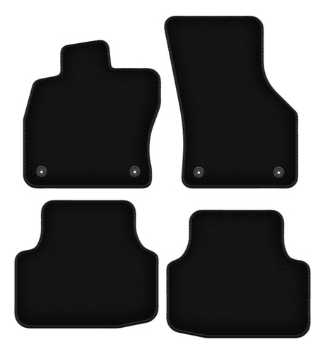 Tapis sol velours noir - en,