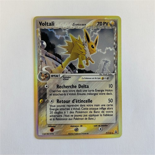 Carte pokémon voltali - pokémon,