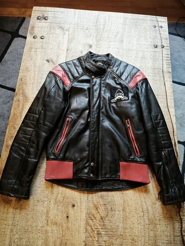 Blouson cuir moto - , vintage