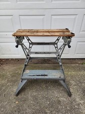 VTG Black & Decker Deluxe Workmate 79-001 Type 2 Workbench Foldable Vise