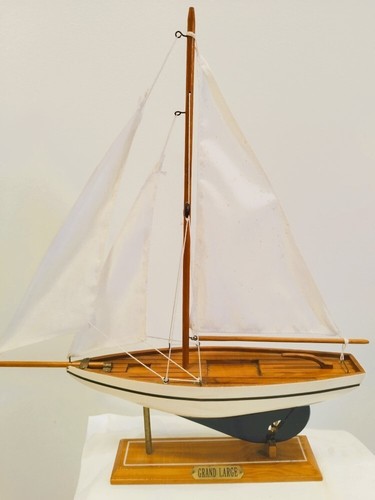 Voilier bois maquette de - bois.,