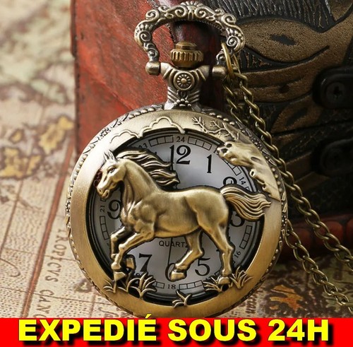 Montre poche quartz vintage - de,
