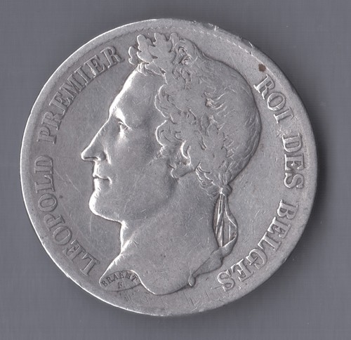 Piece ecu francs leopold - ecu, 5